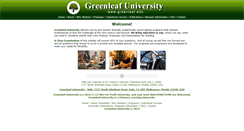 Desktop Screenshot of greenleaf.edu