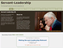 Tablet Screenshot of greenleaf.org.uk